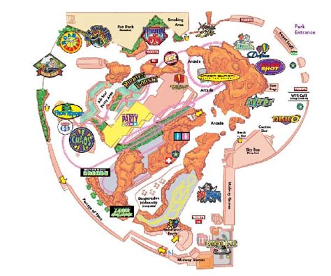 adventuredome map  Every October since 2003, the Adventuredome is changed to Fright Dome as a Halloween-themed theme park