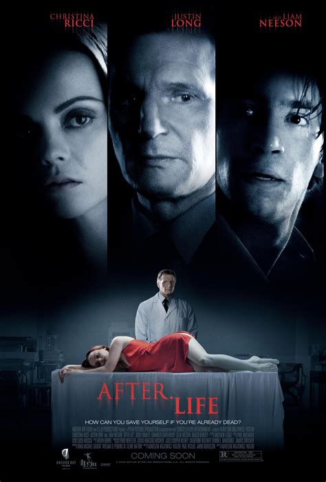 after life 2009 online subtitrat <strong> Tras sufrir un horrible accidente de tráfico, la joven Anna, a la que dan por muerta, despierta y se encuentra con Eliot Deacon, el director de la funeraria, preparándola para ser enterrada</strong>