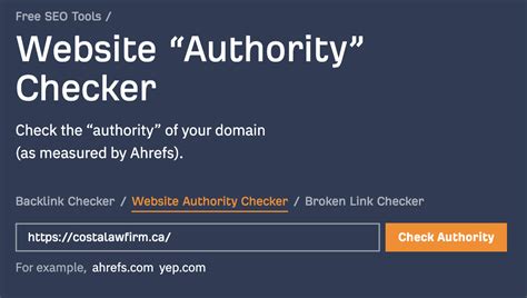 ahref website authority checker  For over 10 years now, Ahrefs has been crawling the web, storing and processing petabytes of data and fine-tuning a simple, intuitive user interface