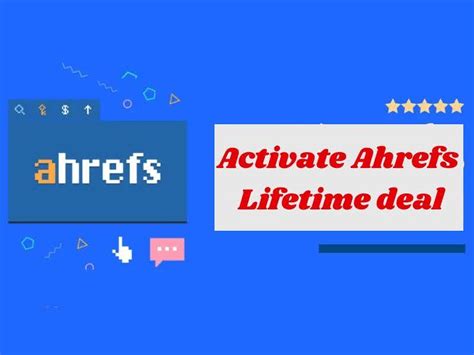 ahrefs lifetime discount  Go to the ” WriterZen Lifetime AppSumo” deal page