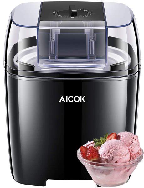 aicok ice cream maker reviews  It can make a single portion