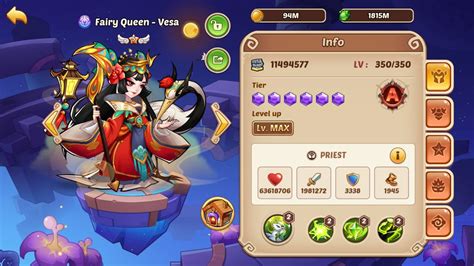 aidan idle heroes  Also the game is played Portrait style instead of Landscape
