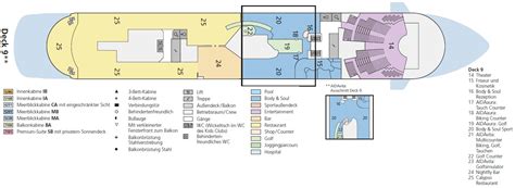 aidavita deckplan  Headquarters Am Strande 3d 18055 Rostock Tel: +49 (0) 381/444-0 (reception) Tel: +49 (0) 381/20270722 (service center) info@aida