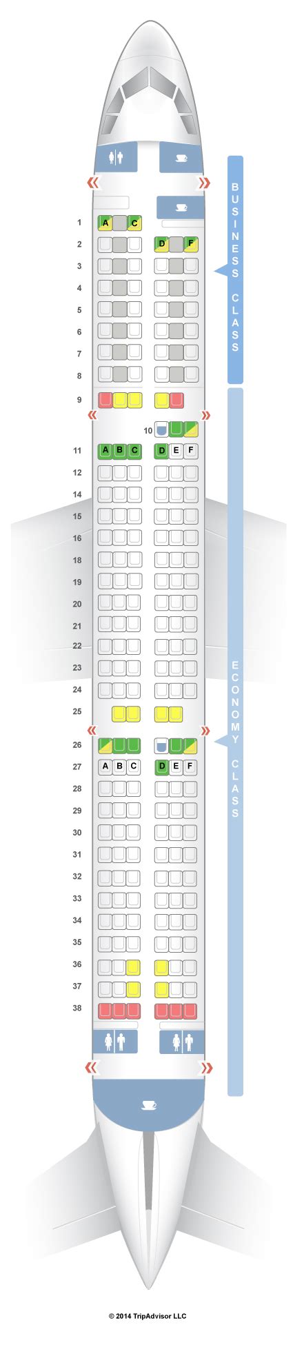 airbus a321 lufthansa seat map Seat map of the Airbus A320Neo