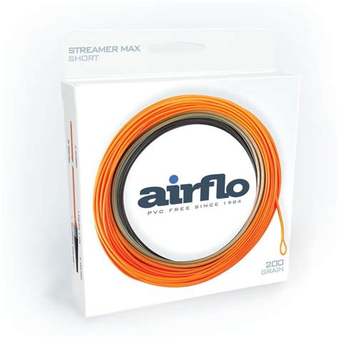 airflo streamer max fast sinking fly line  This, plus an extra long head, delivers flies at a distance and keeps them in the feeding zone all the way back to the