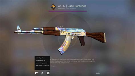 ak 47 case hardened blue gem price  AK-47 Case Hardened Seed 321 has very high overall blue percentage since blue is clearly visible on top, barrel and magazine