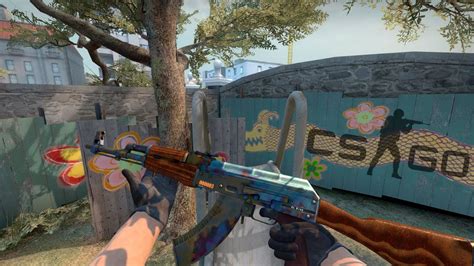 ak case hardened well worn  Knife