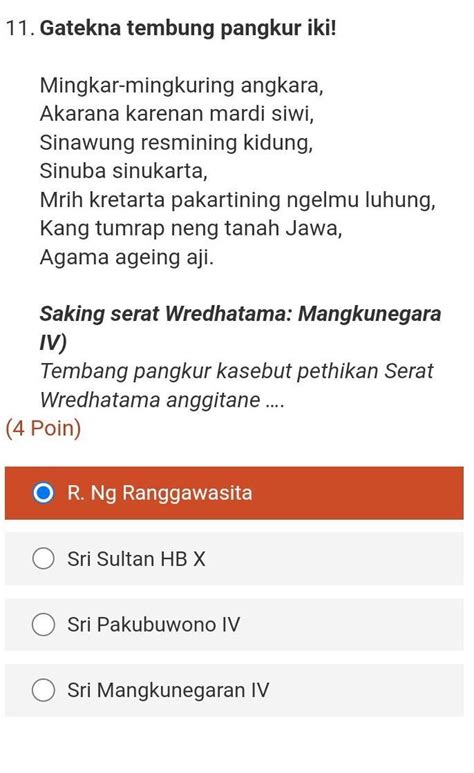 akarana mardi siwi tegese  tegese tembung siwi ing lirik tembang yaiku