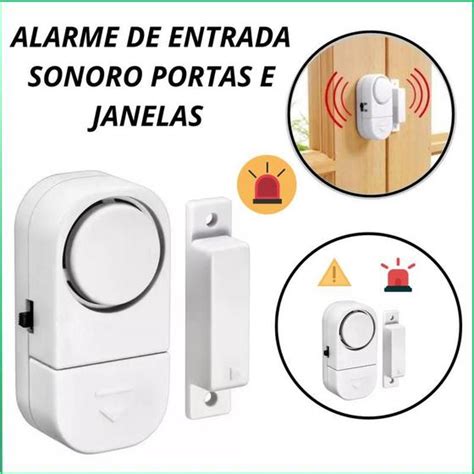 alarme sonoro residencial  Kit Alarme 5 Sensor De Movimento E Cerca Elétrica Intelbras