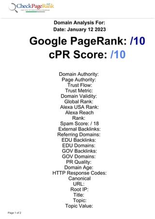 alexa backlinks domain age yahoo indexed pages For example, they describe Domain Rating as: “the target URL’s backlink profile on a 100-point logarithmic scale (higher = stronger)