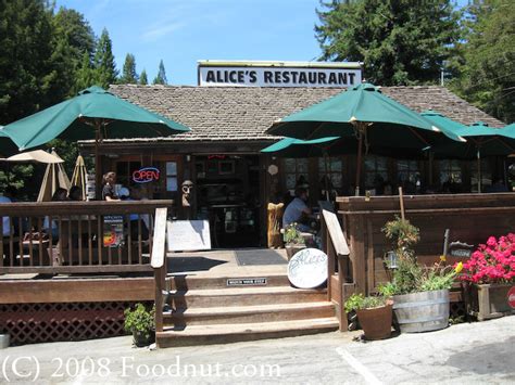 alice's restaurant woodside reviews Alice's Restaurant