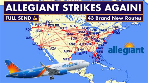 allegent airlines All direct (non-stop) flights from Vero Beach (VRB) on an interactive route map