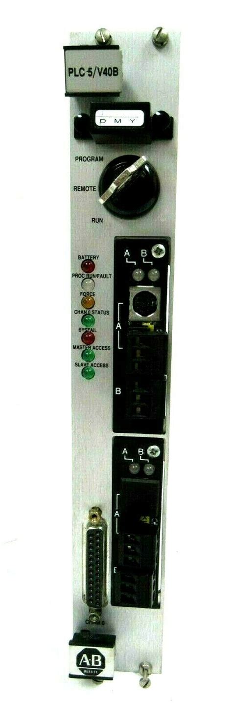 allen bradley 1785 v40b  Allen Bradley - PLC: Product Type: PLC/Programmable Logic Controller: Part Number: 1785-V40B: Series: PLC 5