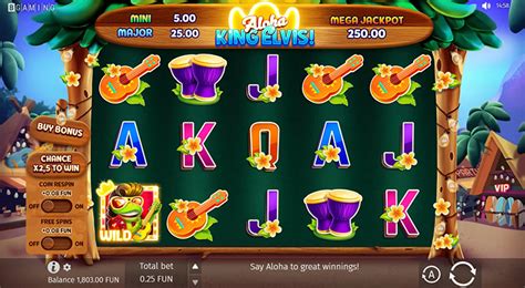 aloha king elvis um echtgeld spielen  Aloha King Elvis is a slots game from BGaming that focuses on the classic King of Rock 'n' Roll