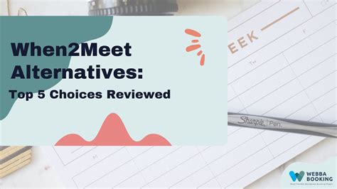 alternatives to when2meet When2Meet does offer: Event and group scheduling; 1:1 scheduling; Multiple duration lengths; What When2Meet is missing: Integration with Google Calendar