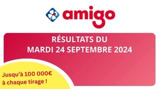 amigo 50 derniers tirages  Résultats et rapports officiels