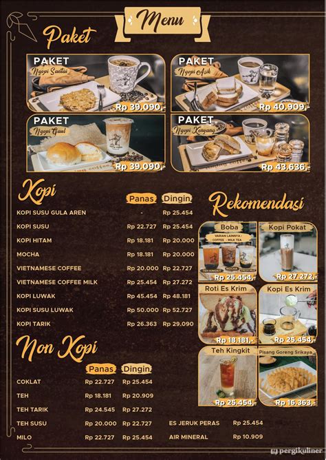 aming coffee juanda menu  SerambiNews