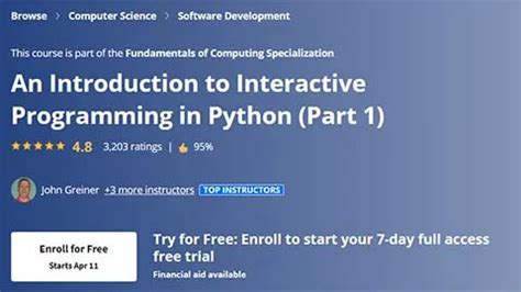 an introduction to interactive programming in python Introduction to Python