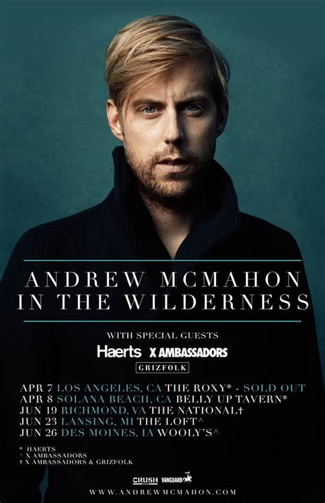 andrew mcmahon in the wilderness setlist fm!Get the Andrew McMahon in the Wilderness Setlist of the concert at Peabody Essex Museum, Salem, MA, USA on December 2, 2022 and other Andrew McMahon in the Wilderness Setlists for free on setlist