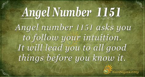 angel number 1151  The angel number 1111 is the sign of a spiritual awakening