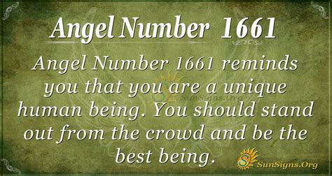 angel number 1661 Angel number 1661 means that changes are coming to your life, but you will be able to adapt to them and overcome them as you