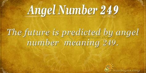 angel number 249  People marked with angel number 549 will be interested in standing out and acting with arrogant and selfish attitudes