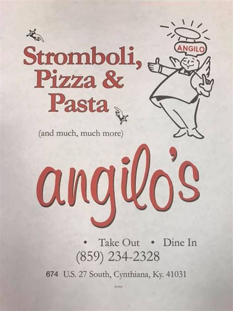 angelo's pizza falmouth ky  Alpharetta, GA