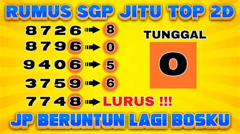 angka main sgp hr ini Angka top sgp dan akurat dengan kombinasi angka keluar singapura setiap hari nya