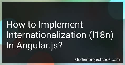 angular dynamic i18n  require ( 'dayjs/locale/de' ) Once you load a locale, it becomes the active locale