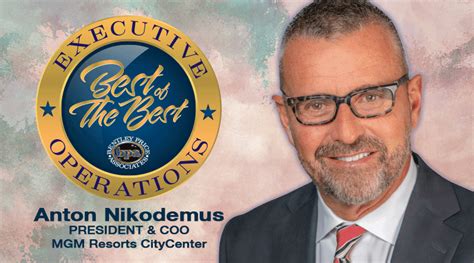 anton nikodemus  Anton Nikodemus is a senior hospitality executive with deep roots in the industry, exceptional insights into guest service, and the ability to