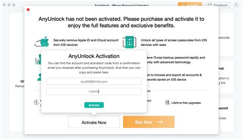 anyunlock activation code and account Below is how to bypass iPad activation lock using UltFone Activation Unlocker: Free Download For PC Secure Download Free Download For Mac Secure Download BUY NOW BUY NOW 