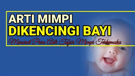 apa arti mimpi dikencingi orang  Saya bermimpi dikencingi seorang laki-laki yang saya kenal