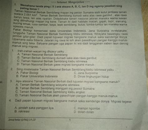 apa irah irahan wacan ing dhuwur artinya  Daerah Sekolah Menengah Pertama terjawab 2 a