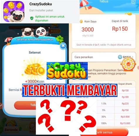 apakah fun task crazy terbukti membayar  Salah satu tren terbaru adalah aplikasi penghasil uang yang menawarkan pengguna kesempatan untuk menghasilkan