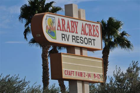 araby acres rv resort  Fitness centers, pickle ball, cycling, biking, exercise