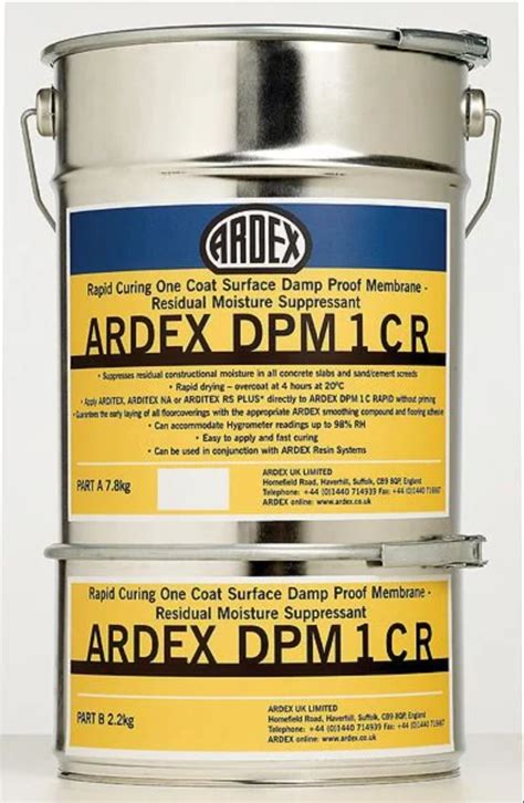 ardex dpm  Rubber-Modified, Self-Adhesive Bituminous Sheet Membrane