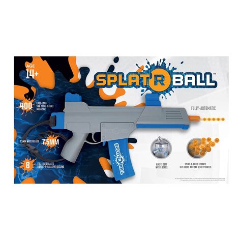 are splat balls toxic 【Complete Water Gel Gun Kit】Kit includes: Water bead blaster, 1,200 round water gel drum magazine, 6,000 water ball Splat R Ball ammunition, safety glasses, Splat R ball collapsible easy loading funnel, Rechargeable 7