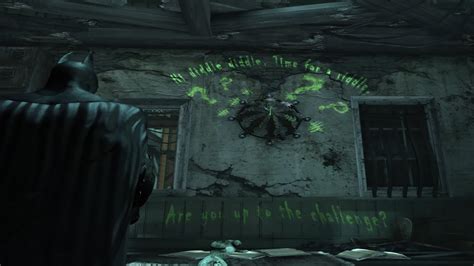 arkham city collapsed streets riddler trophy Wonder City (also identified as Old Gotham) was an abandoned city that was located below North Gotham City which housed one of Ra's al Ghul's Lazarus Pits