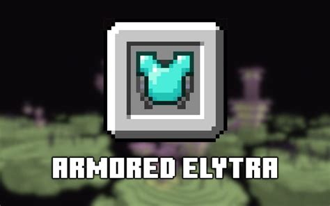 armored elytra texture pack  16x Minecraft 1