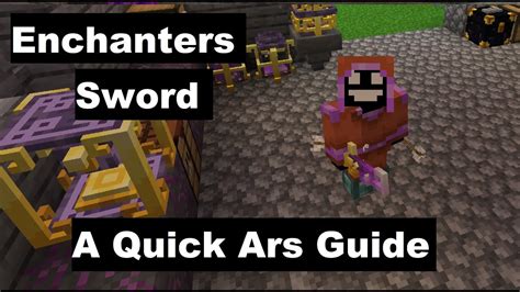 ars nouveau enchanters sword best spell <q>Repairing</q>