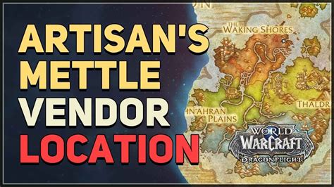 artisans mettle vendor  If players have at least 1 maxed out profession specialization, the NPCs will have a vendor option that allows you to convert 10 profession knowledge into 25 Artisan's Mettle