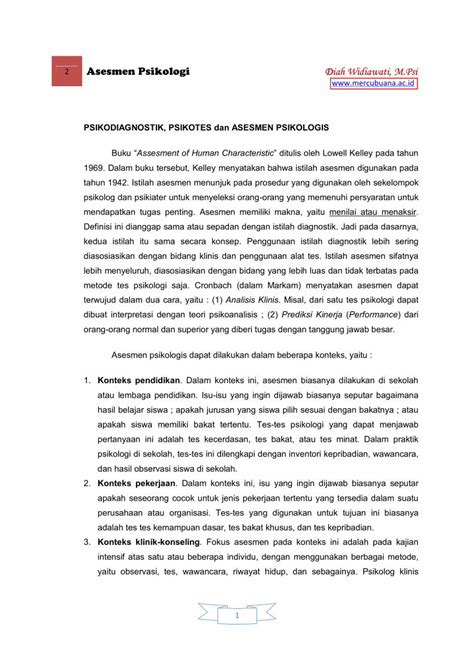 asesmen psikologi pdf vol26