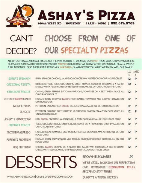 ashay's pizza menu  This site is protected by reCAPTCHA and the