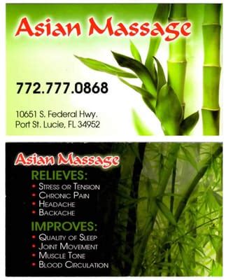 asian massage port st lucie  ☎ Phone is (772) 237-####