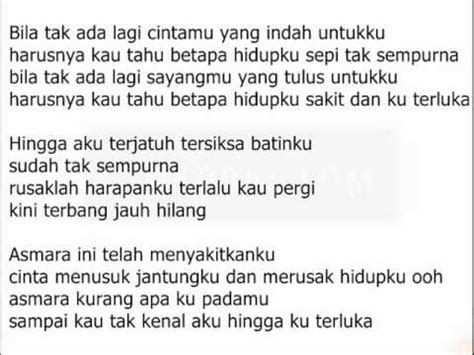 asmara st 12 lirik Berikut ini kunci (chord) gitar dan lirik lagu Marai Budreg yang dinyanyikan Ndarboy Genk