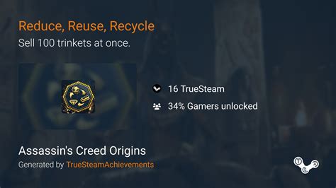 assassin's creed origins trinkets use I kinda failed it, only have bout' 49 of them and earlier I was just selling each trinket to then realize the