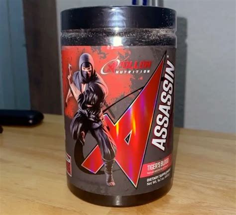 assassin pre workout v7  Great pump energy is super quick release