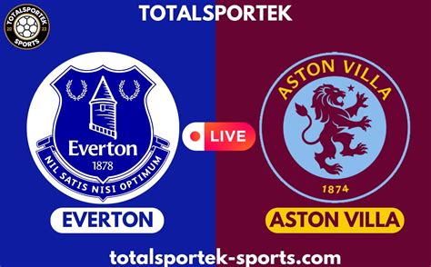 aston villa vs everton totalsportek  English Premier League