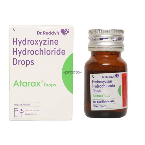 atarax xarope infantil dosagem calcular  Hydroxyzine may also be used to control nausea and vomiting