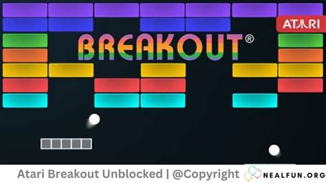 atari breakout unblocked  flash games unblocked